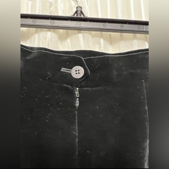 “Louis Feraud” Vintage Black SZ: (14) Skirt Lined, Soft, Velvet, Germany Made - Picture 4 of 5